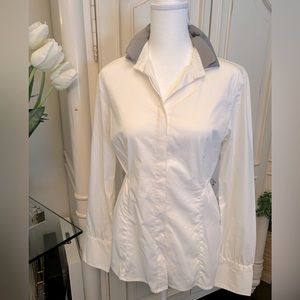 Rivamonti white blouse Sz M